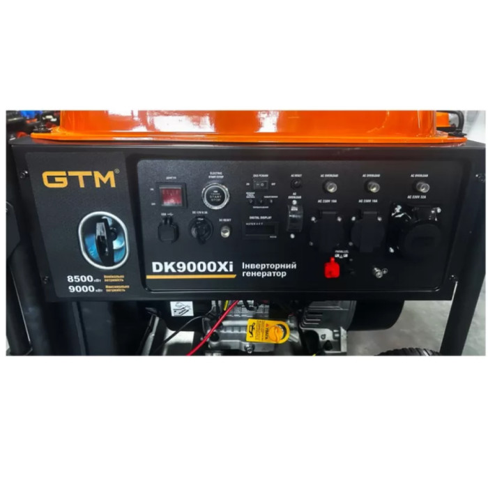 Генератор інвертор GTM DK9000Xi, 9 кВт (34575)