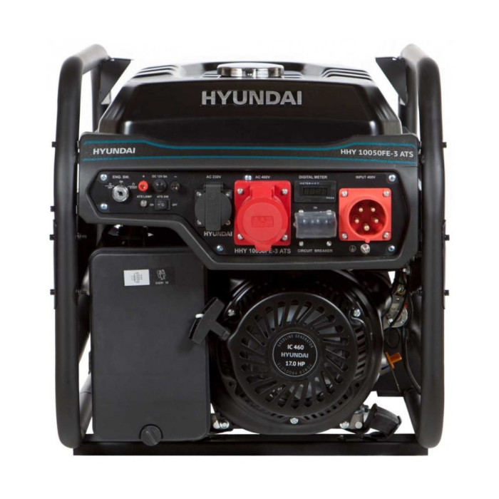 Бензиновый генератор Hyundai HHY 10050FE-3, 8 квт