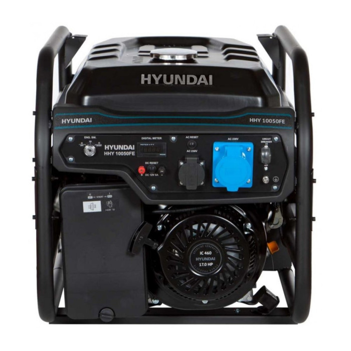 Бензиновый генератор Hyundai HHY 10050FE, 8 кВт