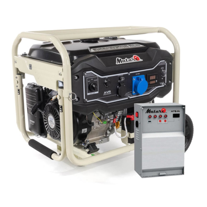 Бензиновый генератор Matari MH10000EA+ ATS