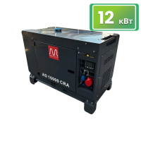 Дизельный генератор Metier AD16000CRA, 12 кВт  (34201)