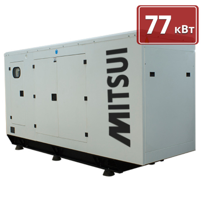 Электростанция дизельная Mitsui APW-70, 77 кВт