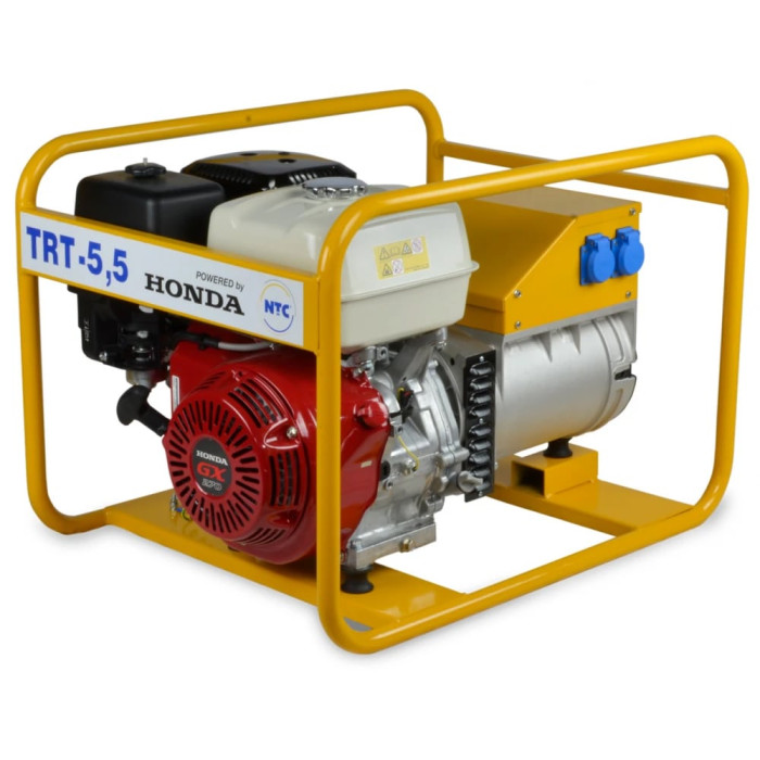Генератор бензиновый NTC TRT-5,5, 4.4 кВт, Honda GX270 (34425)