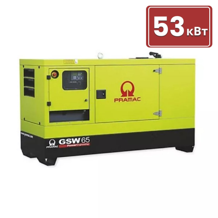 Генератор дизельный PRAMAC GSW65P 53 кВт (240010190)