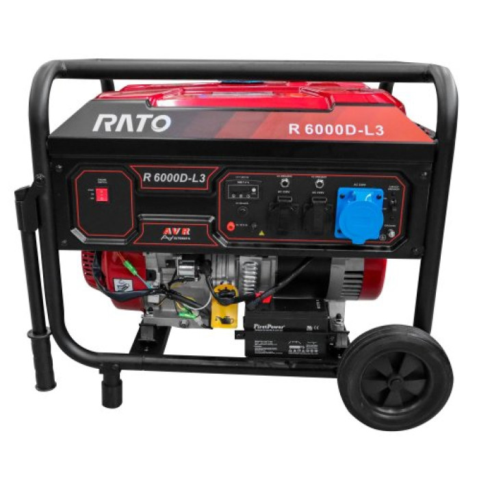 Генератор бензиновий RATO R6000D-L3 5,5 кВт (240600092)
