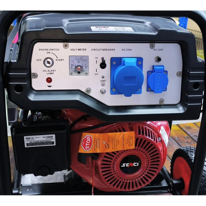 Бензиновый генератор Senci SC10000E, 7.5 кВт (34469)