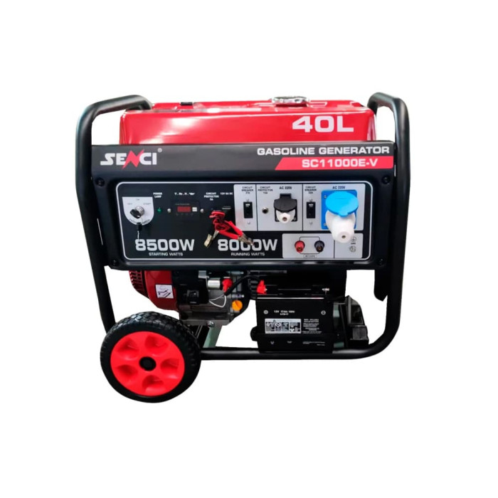 Бензиновый генератор Senci SC11000E-V, 8 кВт (34554)