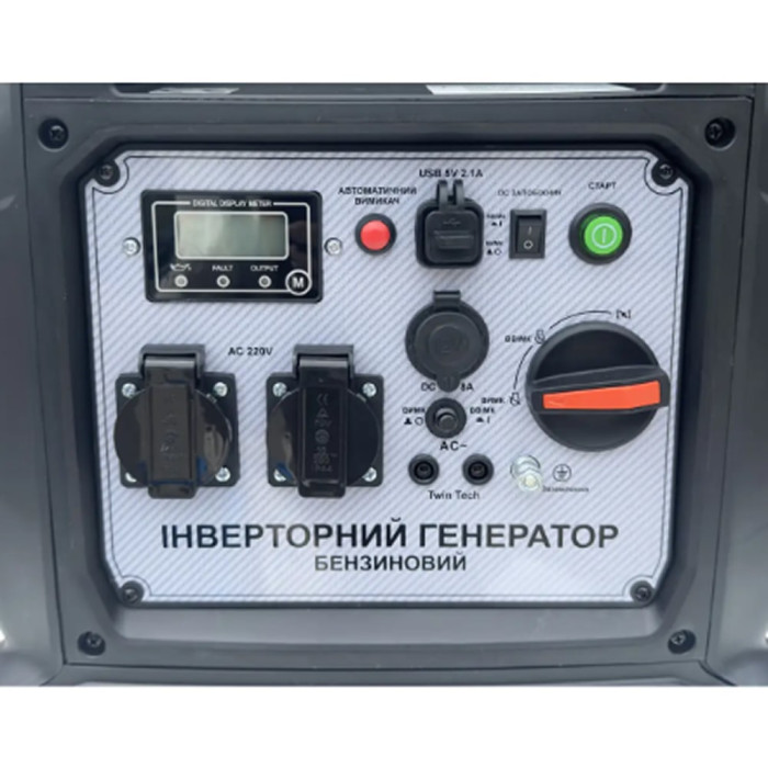 Інверторний генератор FORTE FG5500iE, ном. потужність 4 кВт (148251)