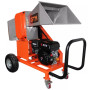 Бензиновый измельчитель веток дроворуб GTM LC80R, 6 л.с (82920)