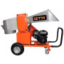 Бензиновый измельчитель веток дроворуб GTM LC80R, 6 л.с (82920)