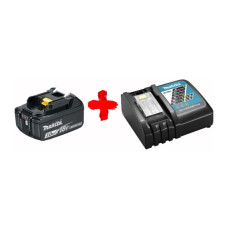 Аккумулятор Makita Li-ion BL1830B + быстрозарядное устройство DC18RC (191A24-4)