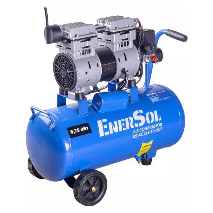 Компресор повітряний безмасляний ENERSOL ES-AC125-30-2OF