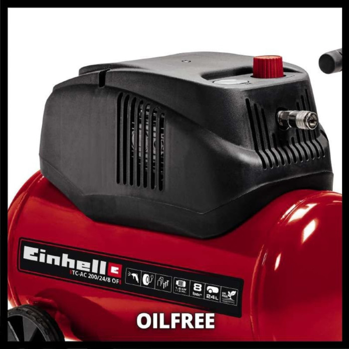 Компрессор безмасляный Einhell TC-AC 200/24/8 OF (4020590)