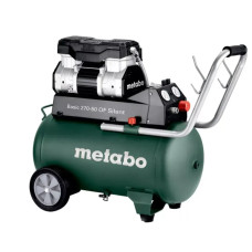 Компрессор безмасляный Metabo Basic 270-50 OF Silent, 270 л/мин всос, 10 Бар, 50 л. бак, 1500 Вт (601594000)