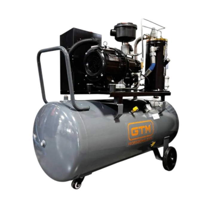Компрессор винтовой 200 л GTM DLG7.5V/inv масляный 380В/инвертор (27351)