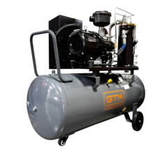 Компрессор винтовой 200л GTM DLG5.5V/inv, 680л/мин 5,5кВт 8бар 380В/инвертор (27350)