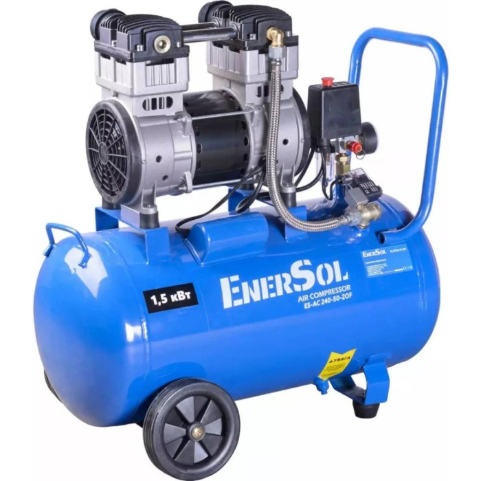 Компресор повітряний безмасляний ENERSOL ES-AC240-50-2OF