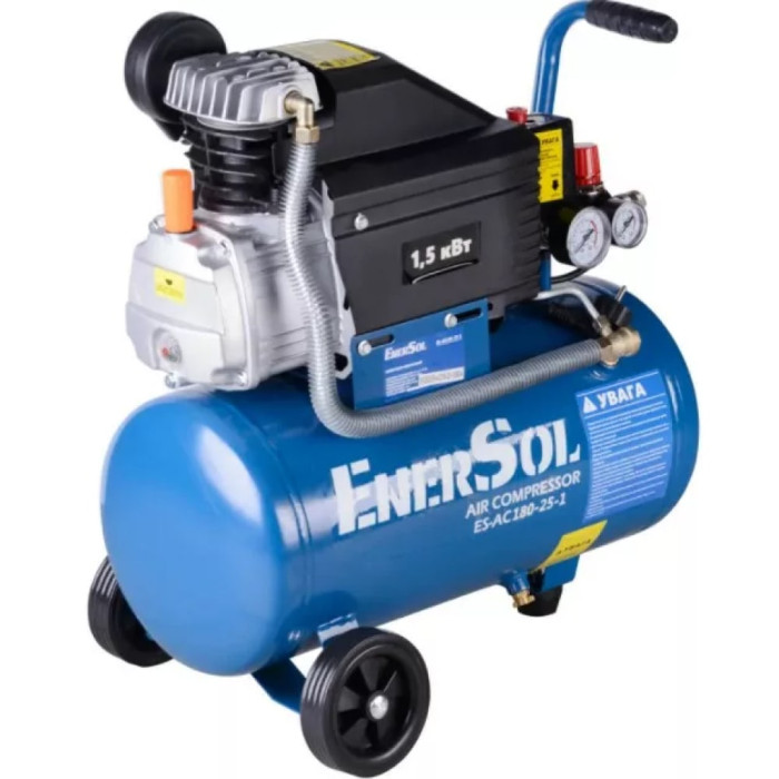 Компресор повітряний поршневий ENERSOL ES-AC180-25-1