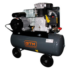 Поршневой воздушный компрессор 50 л GTM KCH2070A-50L ременной (27155)