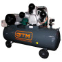 Поршневой воздушный компрессор GTM KC3090-220L ременный, 220 л, 7,5 кВт 10бар 380В 3 цилиндра V-под. (27159)