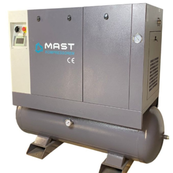 Винтовой компрессор Mast LZN-10 COMBO inverter (осушитель + ресивер 300 л)