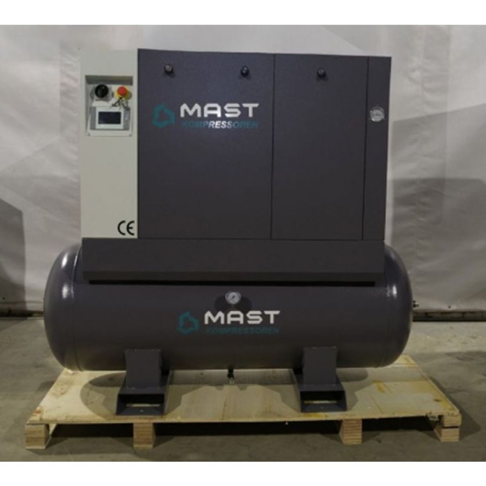 Винтовой компрессор Mast LZN-10 COMBO inverter (осушитель + ресивер 500 л)
