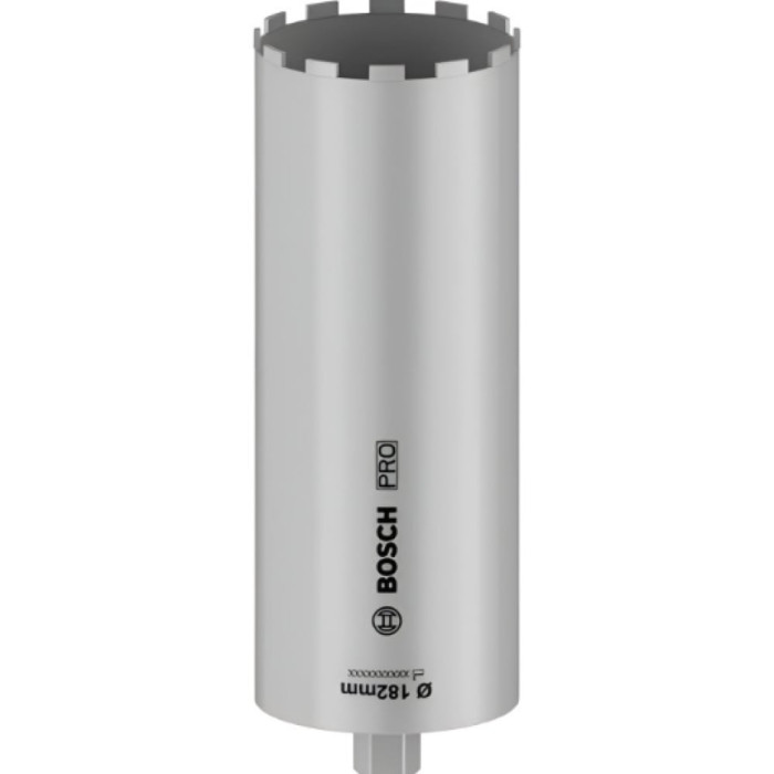 Коронка алмазна для мокрого свердління Bosch PRO Core Cutter wet, 182 x 450 мм, 1 1/4", з різьбою UNC (2608601800)
