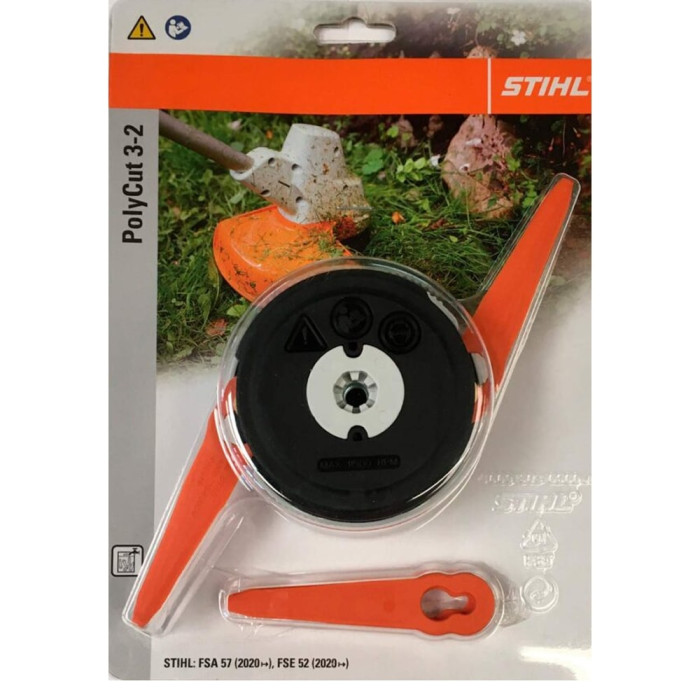 Косильна головка STIHL PolyCut 3-2 для FSE 52; FSA 56; FSA 57 (40097102104)