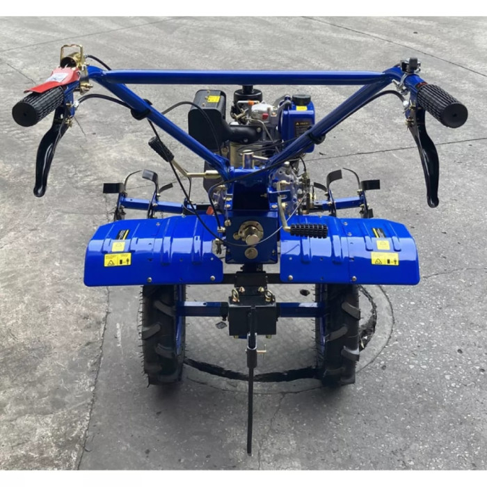 Культиватор дизельный FORTE 1050, колеса 10", синий (91633)