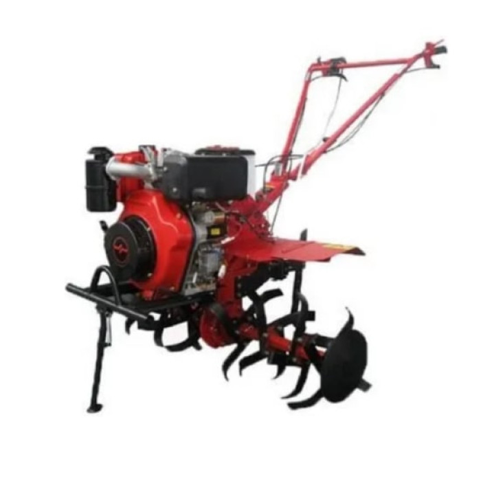 Культиватор дизельний FORTE 1050E, колеса 10", червоний (46618)