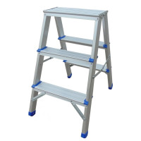 Стремянка алюминиевая Werk LB403 двухсторонняя (90245)