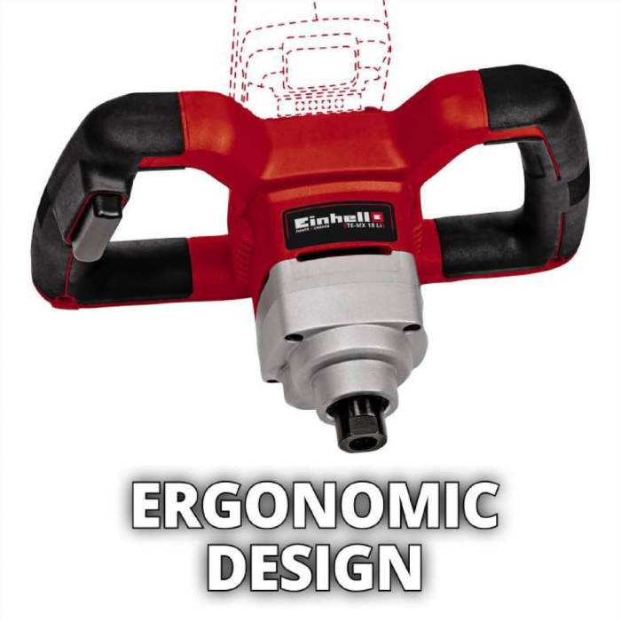 Миксер строительный Einhell TE-MX 18 Li-Solo (4258760) (без аккумулятора и ЗУ)