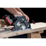 Акумуляторна пила циркулярна ручна Metabo KS 18 LTX 57 Set із торцювальною шиною KFS 44 (691195000)