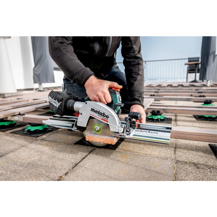 Акумуляторна ручна дискова пила Metabo KS 18 LTX 66 BL (body, metaBOX 340) + із торцювальною шиною KFS 44 (691194000)