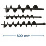 Мотобур Scheppach EB2000-SET + 3 бура (5904704903)