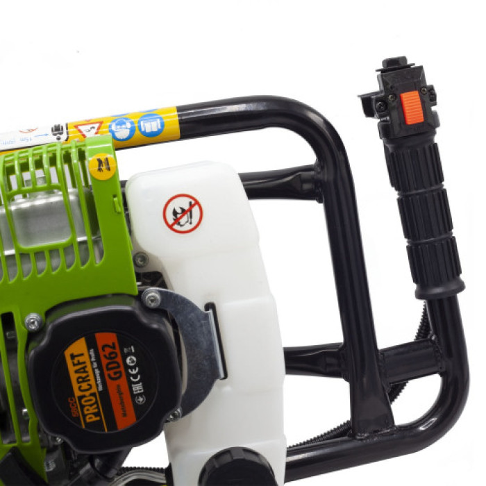 Бензобур Procraft PROFESSIONAL GD62 (Без шнека) (000621)