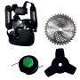 Мотокоса Grunhelm GR-41TS 3.2 кВт. 7.4 кг (BP113950)