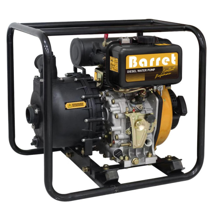 Мотопомпа дизельная для химических веществ Barret BRD-80CL
