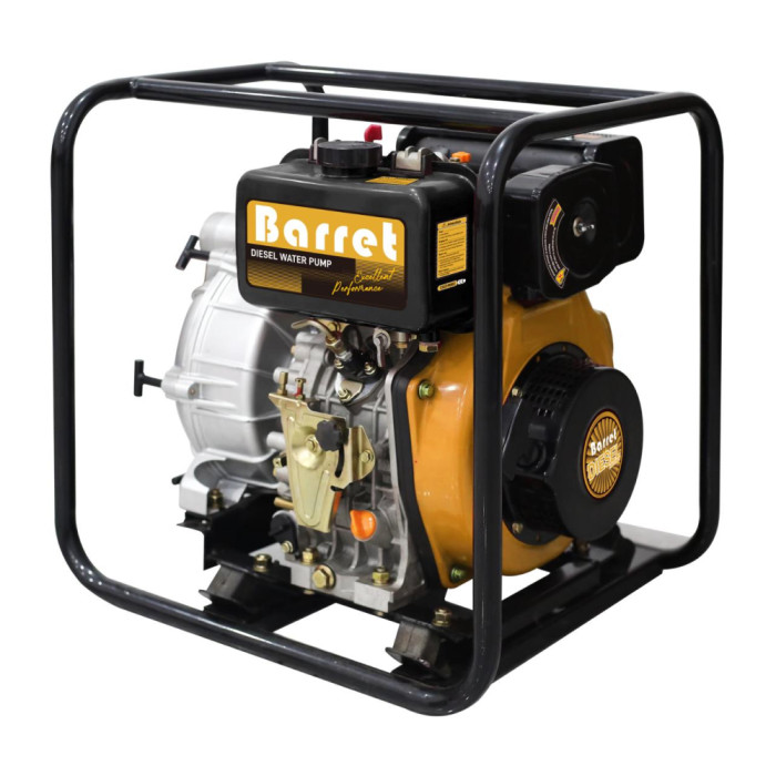 Мотопомпа дизельная для грязной воды Barret BRD-100DW
