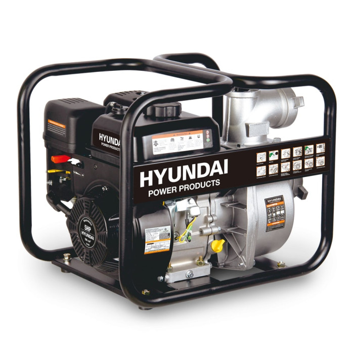 Мотопомпа бензиновая для чистой воды Hyundai GWP57643