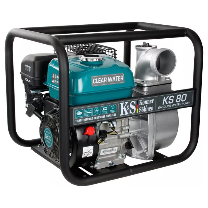 Мотопомпа для чистой воды Konner & Sohnen KS 80