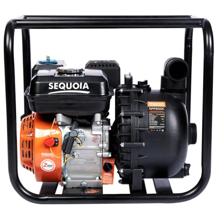 Мотопомпа бензиновая для агрессивных веществ Sequoia SPP1000C