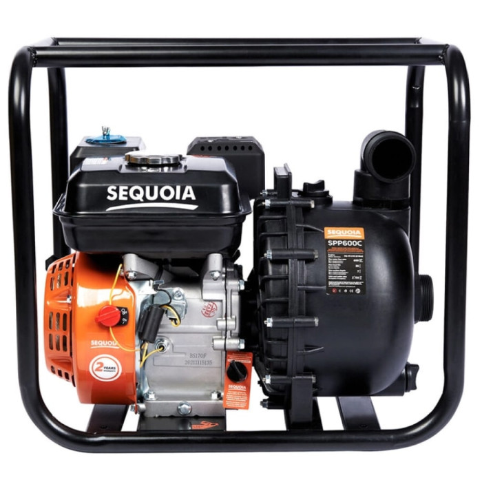 Мотопомпа бензиновая для агрессивных веществ Sequoia SPP600C