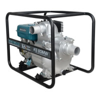 Мотопомпа для грязной воды Konner&Sohnen KS 80MW