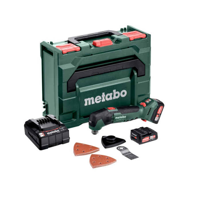 Аккумуляторный мультитул Metabo MT 12 Powermaxx (2x2,0Ah, SC 30, metaBOX 145) (613089500)