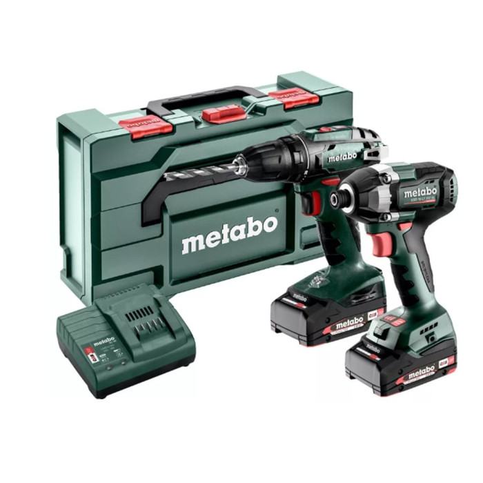 Набор Metabo Combo Set 2.8.1 18V + SSD200LTBL (2x2,0Ah, SC 30, metaBOX 145L) (685193000)