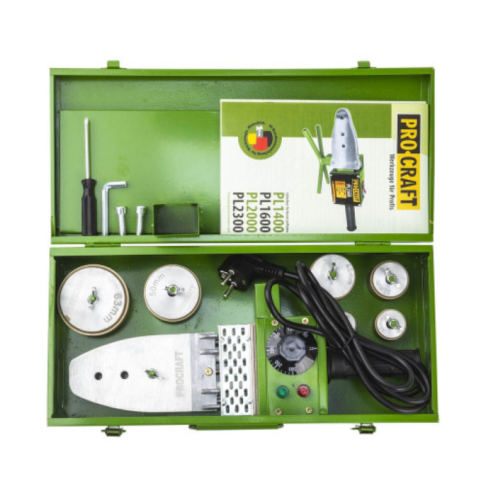 Паяльник для пластиковых труб PROCRAFT PL1600 (016001)