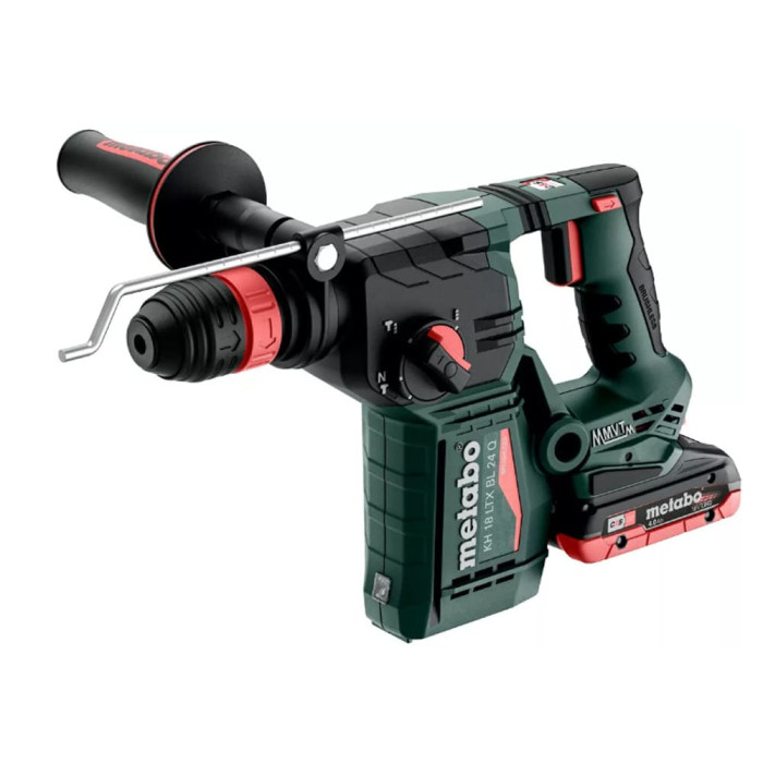 Перфоратор акумуляторний безщітковий Metabo KH 18 LTX BL 24 Q (2x LiHD 4,0Ah, ASC 55, metaBOX 165 L) (601714800)