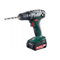 Акумуляторний шуруповерт Metabo BS 14.4+ 2x1.5Аг,  зарядка SC 60 Plus (602206550)
