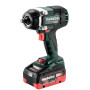 Аккумуляторный ударный гайковерт Metabo SSW 18 LTX 800 BL, 2x5.5AH LIHD; зарядка ASC 145; METABOX 145 L (602403660)